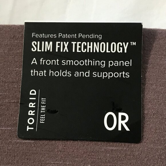 Torrid Pixie Pull On Pants Women L Purple Mid Rise Pocket Slimming Stretch 18294 - Picture 4 of 16